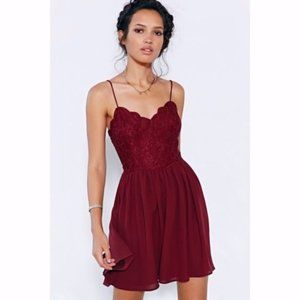 Urban Outfitters spaghetti strap lace dress
